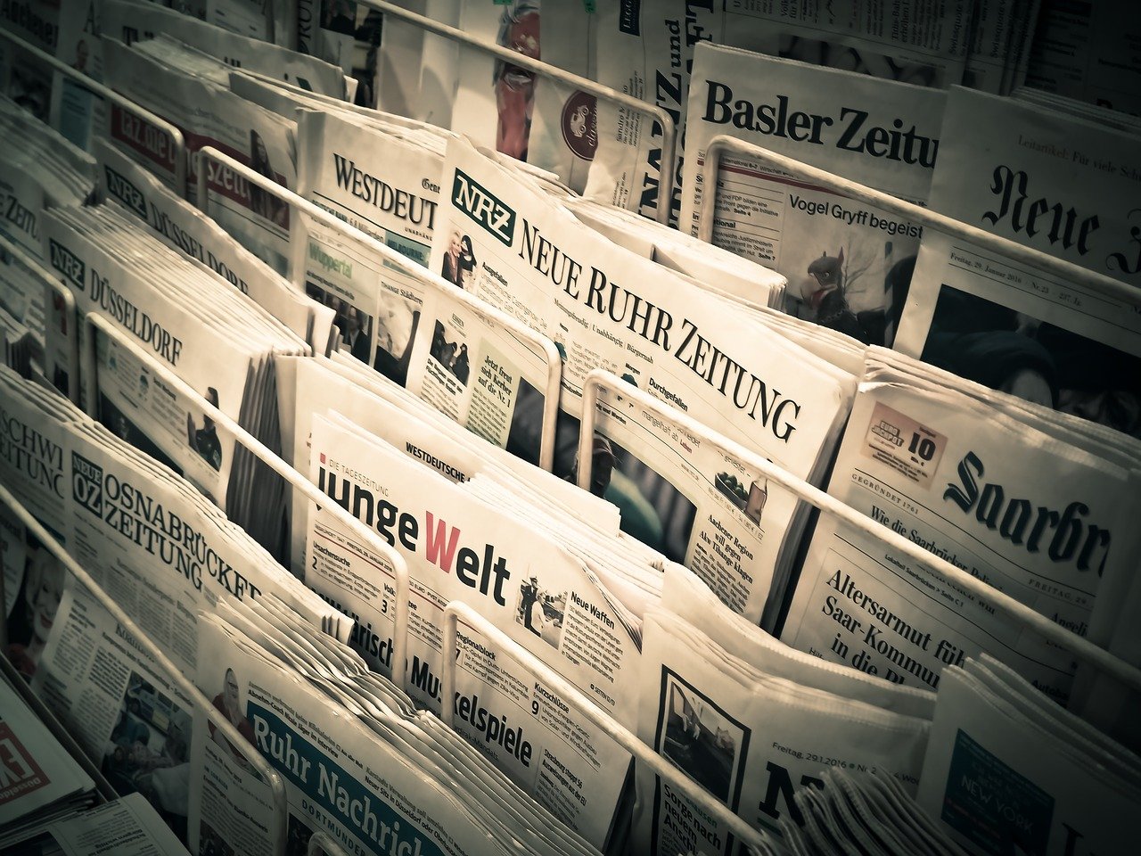 Torten, die in die Zeitung kommen